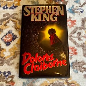 Dolores Claiborne By Stephen King Vintage 1993 Hardcover Book With Dust Jacket